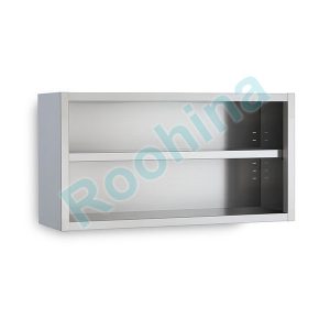 کابینت هوایی بدون درب استیل