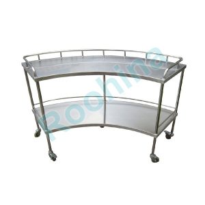 میز منحنی گارد دار استیل