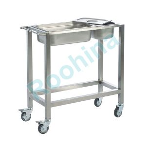 ترالی نگهداری ابزار جراحی استیل