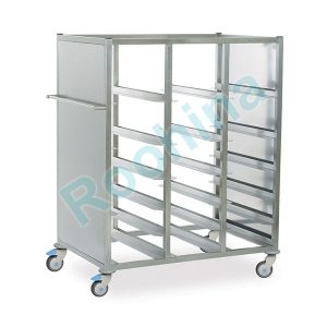 ترالی حمل سبد استریل استیل