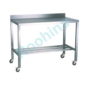 میز کار با طبقه پاتروکی استیل